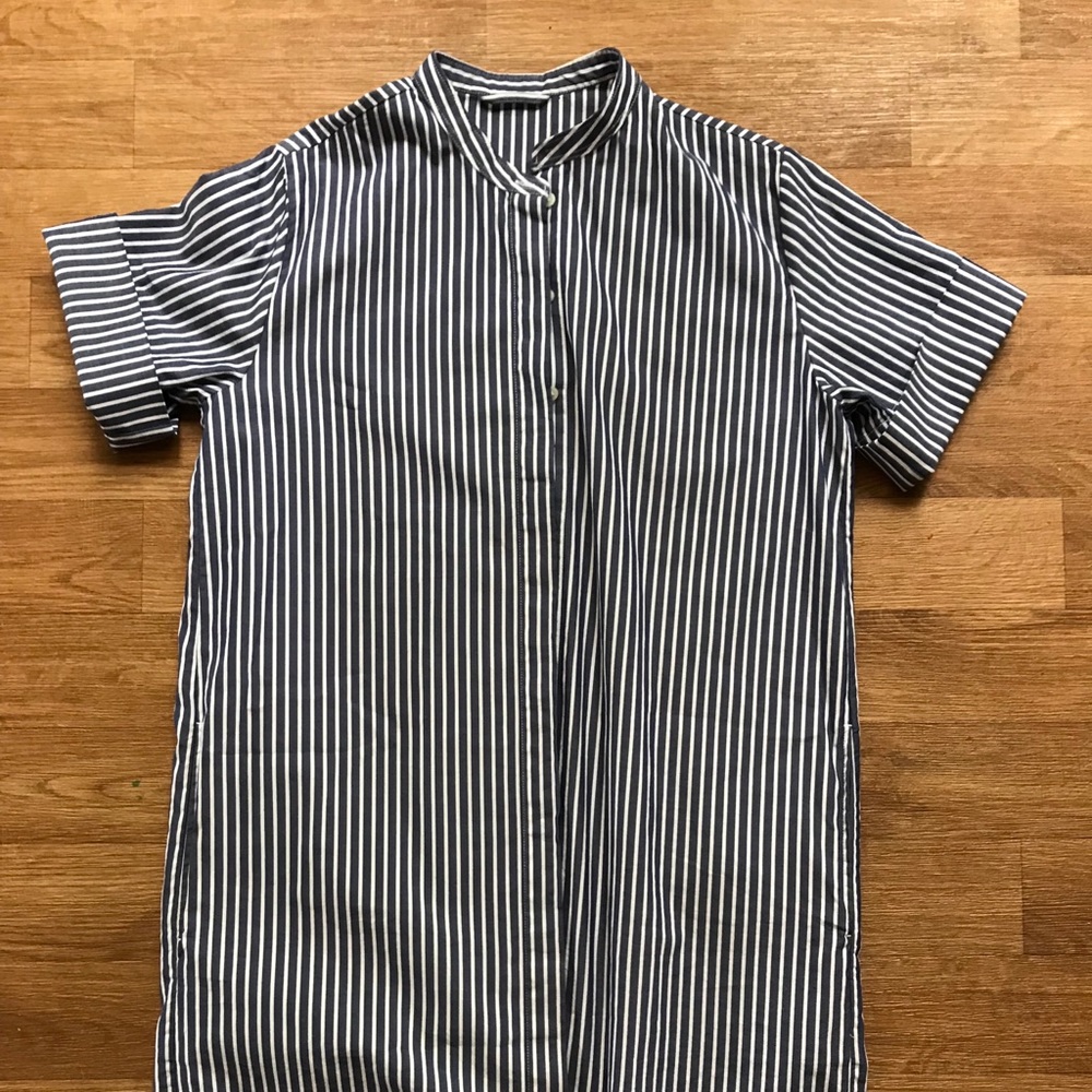 Everlane button up dress